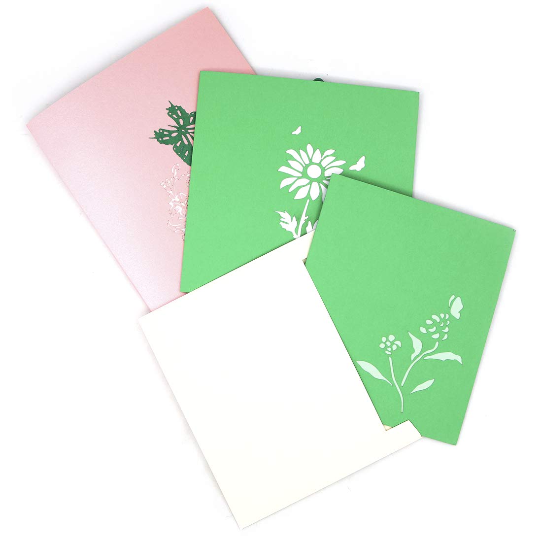 Pop-Up-Karte „Hello Fall“ – Mit Ahornblatt, Blumen & Schmetterlingen, 3D-Grußkarte 12,7 X 17,8 Cm