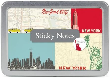 Cavallini Papers Sticky Notes, New York, Set of 5 image 3