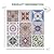 ZRJT 12” x 12” 10 Pcs Moroccan Peel and Stick Backsplash Tile Self Adhesive Glossy Vinyl Wall Tile Waterproof No Residual for Kitchen Bathroom Fireplace, Orange