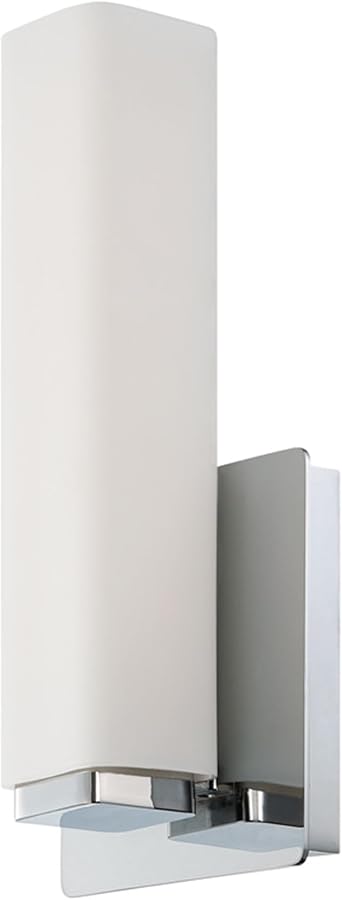 Modern Forms Vogue 11in LED Wall Sconce 3000K in Chrome