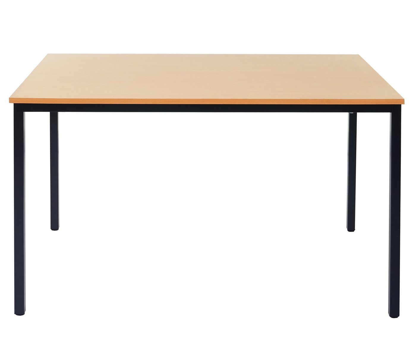 Mendler Scrivania Tavolo Ufficio conferenza Braila MDF 80x120x75cm Legno Chiaro