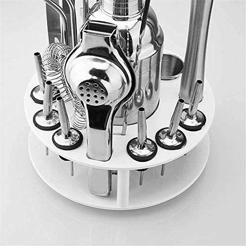 Kit de 16 piezas para bartender con coctelera de acero inoxidable miniatura 2