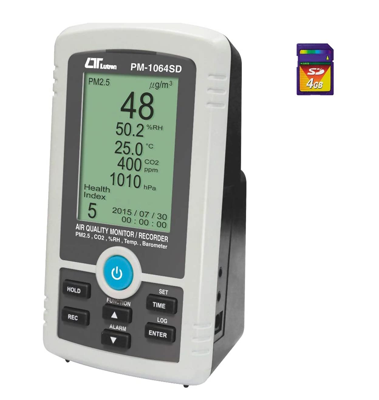 Lutron Pm-1064sd Electronic Air Quality Monitor/recorder-picture-11