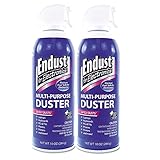 Endust Compressed Air Duster for Electronics, 10oz, 2 per Pack