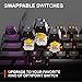 SteelSeries New Apex 9 Mini – HotSwap Optical Mini Keyboard – 60% Compact Design – Optical Switches – RGB Customization – Aluminum Alloy Frame – Double Shot PBT Keycap