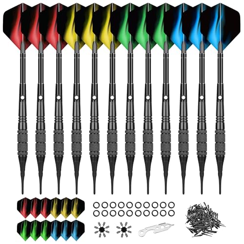 Fléchettes pointe plastique 18g idéales pour animer vos soirées de jeux