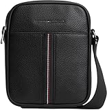 Tommy Hilfiger TH Central Mini Reporter Am0am14168, Crossover para Hombre, Black (Black), One Size