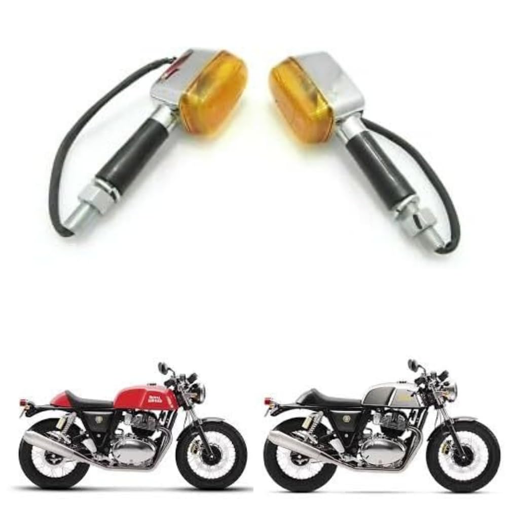 Road Religion® Genuine Swiss Rear Indicator Set (2 Pcs) Compatible with Continental GT and Interceptor 650 – Original-image-22
