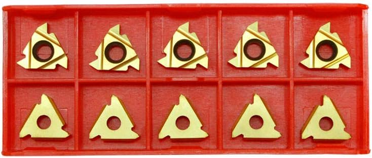 10 PC 16ER AG60 3/8 inch Threading Carbide Inserts Internal Thread Style