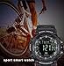 Reloj digital deportivo para hombre reloj inteligente con Bluetooth militar para Android...