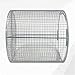 304 Stainless Steel Round Sterilization Basket, Industrial Grade Parts Cleaning Basket with Handle Design, Mesh Perforated Baskets Sterilization Tray(20x20CM)