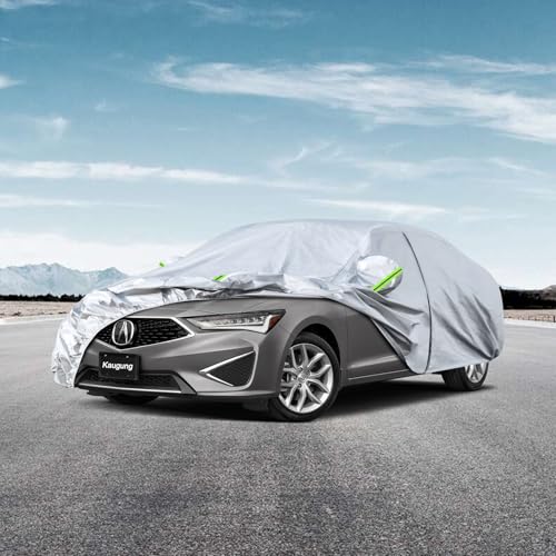 Image of Kaugung 6 Layers Car Cover Custom Fit Acura ILX from 2013 to 2025, Waterproof All Weather Resistant Outdoor Indoor Sun Rain Dust Snow Protection.(USA Warehouse,Within 3-7 Days)