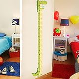 【Autocollant de hauteur de girafe】 Cet autocollant mural est chaud et coloré, délicat et exquis, et le motif est très amusant. C'est un choix idéal pour la décoration des chambres d'enfants.