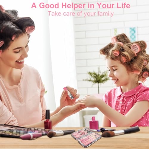 Manicure Set Nail Clippers Kit, 10Pcs Pedicure Set Personal Care Tools, Portable Nail Grooming Kit with Travel Storage Case, Manicure Set for Women Men Gift Set - Image 7