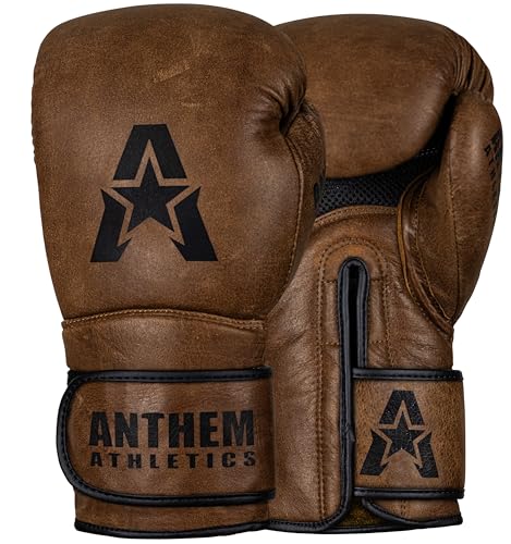 Anthem Athletics Stormbringer Full Grain Leather Boxing Gloves Men Women Muay Thai Gloves 12 oz 14 oz or 16 oz Boxing Gloves product thumbnail 11