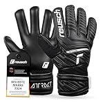 Reusch Attrakt Solid Junior Unisex Goalkeeper Gloves Black 6