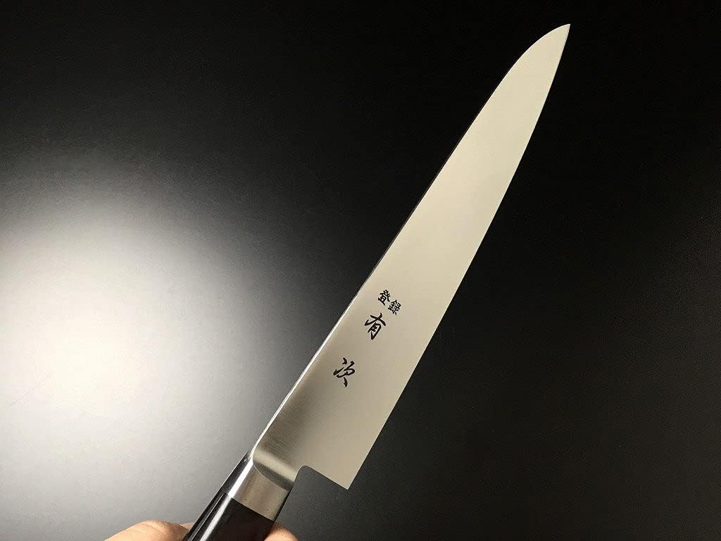 京都/有次・特製/牛刀包丁刃渡260mmアゴ★手研ぎ済み★　134＃ 京都/有次・特製/牛刀包丁刃渡260mmアゴ☆手研ぎ済み☆ 134＃ 有次