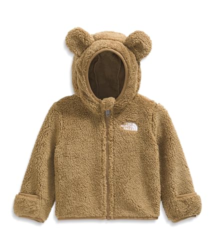 Image of THE NORTH FACE Baby Campshire Full Zip Hoodie | Cozy Fleece Winter Jacket for Toddlers, With Mittens & Attached Bear Ear Hood