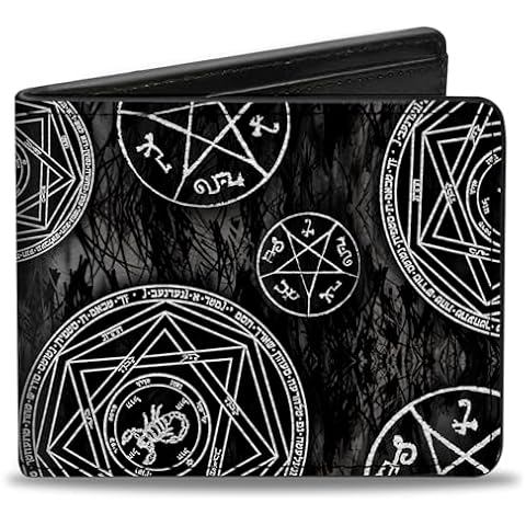 Buckle-Down Men's Supernatural Bifold Wallet Cover