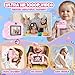 TOZDTO Kids Camera Instant Print,1080P HD Dual Lens Selfie Camera Toys for Girls & Boys Ages 3-12, Instant Photo Printing with 3 Rolls of Paper & 32GB Card, Christmas Birthday Gift for Toddlers (Pink)