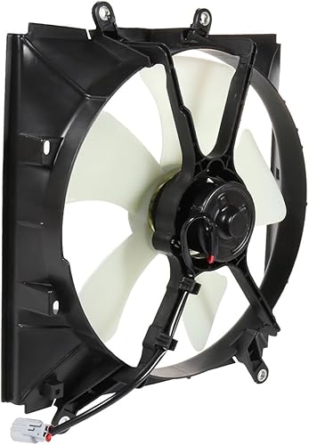 Miniatura 3 de ROADFAR Reemplazo del ventilador del radiador para 1993-1997 para Geo para Prizm 1993-1997 para Toyota para Corolla