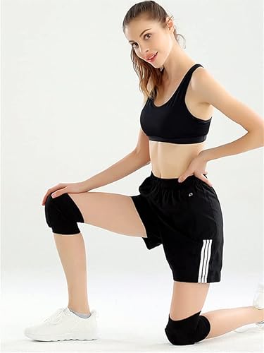 Miniatura 5 de ANKOMINA Rodillera para adultos y niños, antideslizante, transpirable, flexible, elástica, rodillera, protección para el codo, para voleibol,