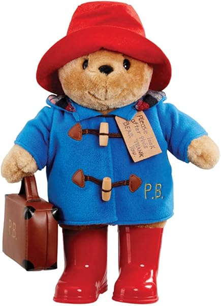 Rainbow Designs Classic Paddington Bear with Boots and Suitcase 36cm - 1