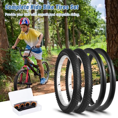 18/20 inch Bike Tire,2 Pack 18×2.125“/20×2.125” Bike
