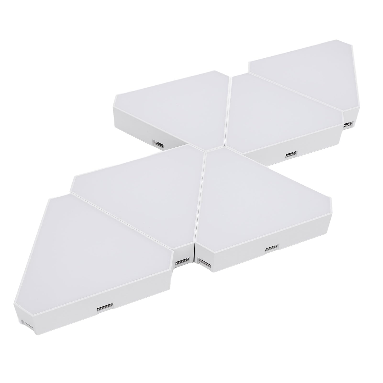RGB LED Dreieck Wandleuchte Modulares Design Musik Sync APP Fernbedienung Heimkino 6 Packungen