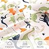 WINLIFE Kids Twin Sheet Set Dinosaur Printed - 3 Piece Cartoon Dino Soft Microfiber Bed Sheets - Deep Pocket - Easy Fit - Wrinkle Resistant Cozy Bedding Set for Toddler Boys Girls Teens #3