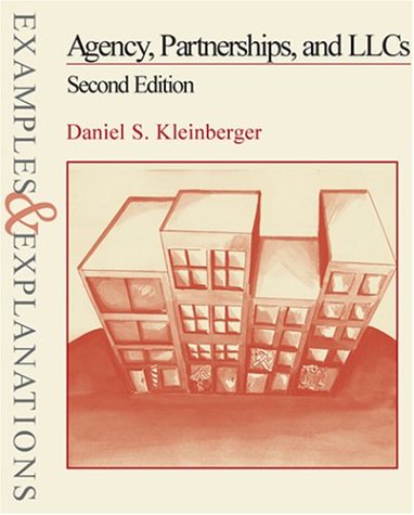 Amazon.com: Agency, Partnerships, and LLCs: Examples and Explanations ...