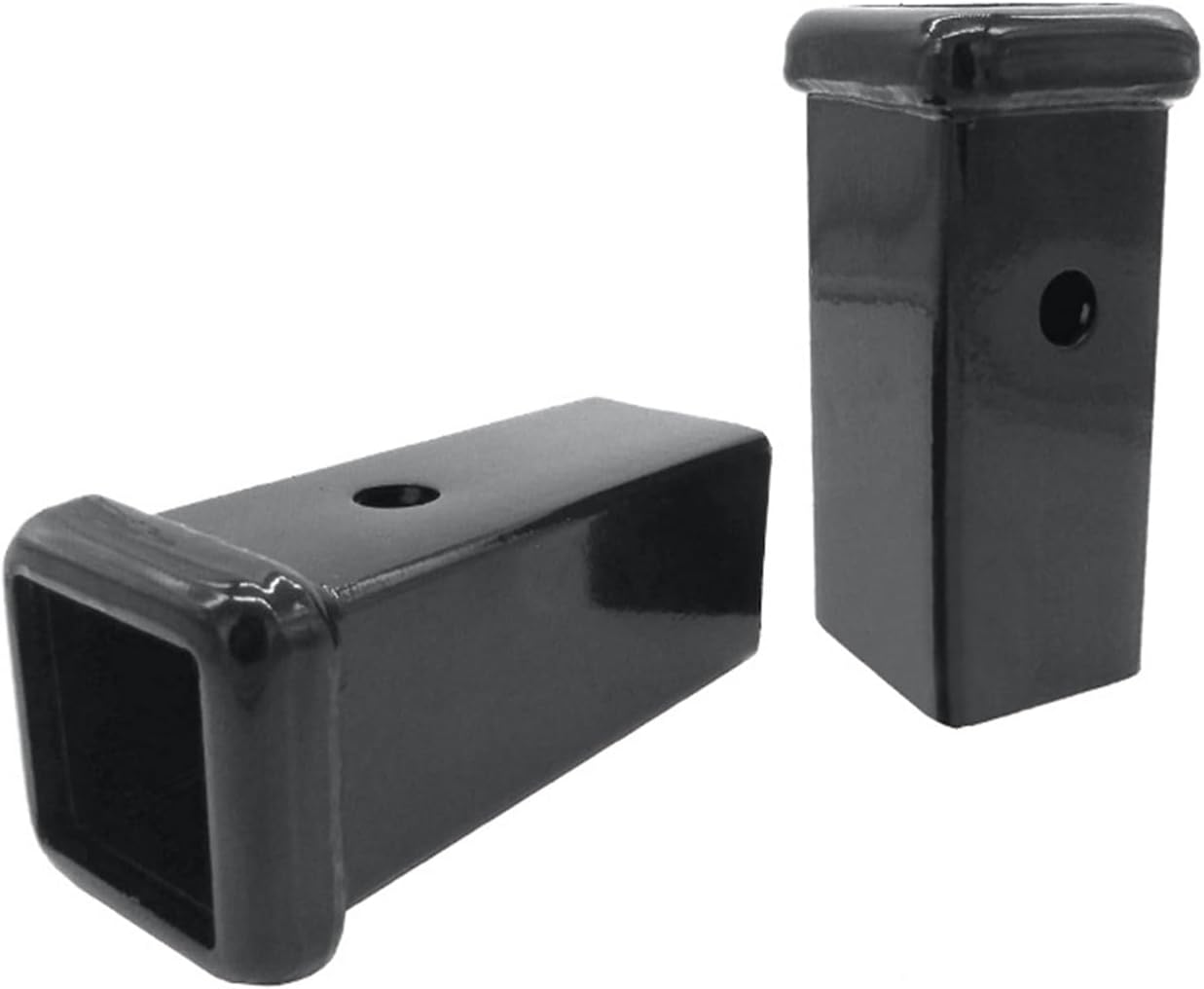 Trailer Hitch, 6 Inch Length Weld On 2" Hitch Receiver Tube Ball Mount Fits Standard 2"X2" Trailer Parts Camper Accessories Caravan Components