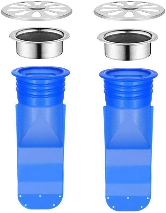 Sydien Silicone Seal Resist Smell and Bugs Drain Backflow Preventer for Pipes Tubes