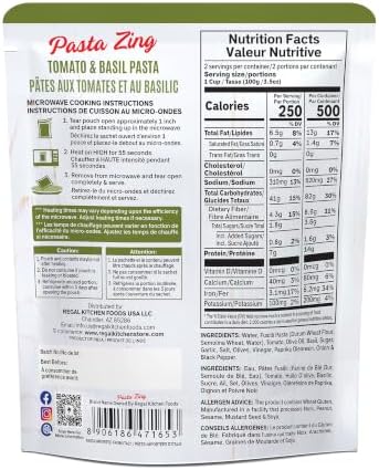 Pasta Zing Tomato & Basil Pasta, Pack of 7, 7.05 Ounce | Ready To Eat in 1 Minute | Made with 100% Italian Durum Wheat | Natural Ingredients | Classic & Flavorful | Easy Meal & Side Dish - 1