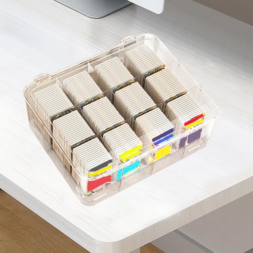 Caja para tarjetas de juego que evita daños en esquinas 6