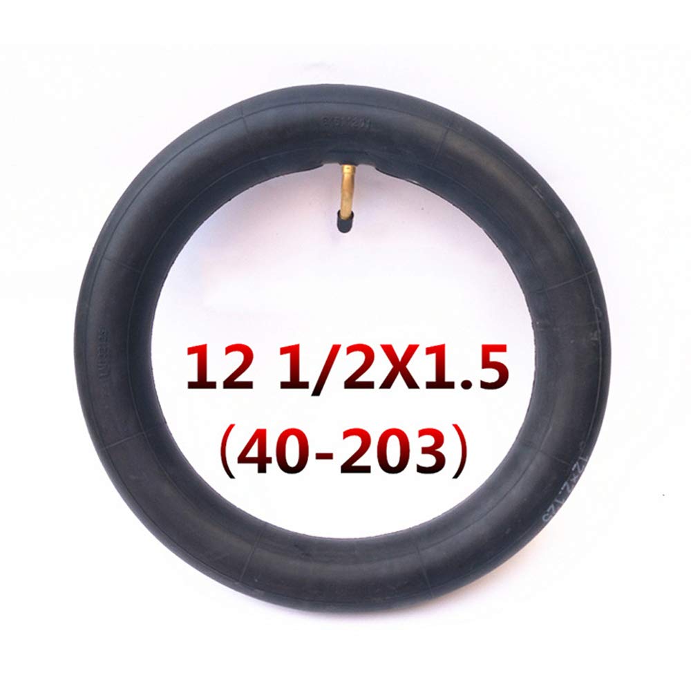 Pneumatico Scooter Elettrico, 12 1-2x1.5 Camera d'Aria per Sedia A Rotelle Elettrica, Camera d'Aria Gonfiabile 12 Pollici 40-203, Accessori per Pneumatici Stesso Tipo per Veicolo Elettrico, 2 Pezzi