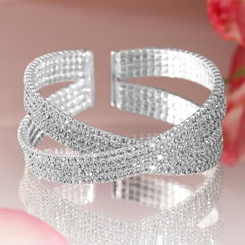 Image of Rubans Multi Layered Bracelet Trendy Jewellery Gift for Women & Girls
