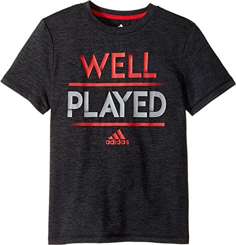 T-shirt sport ado garçon adidas noir respirant et résistant