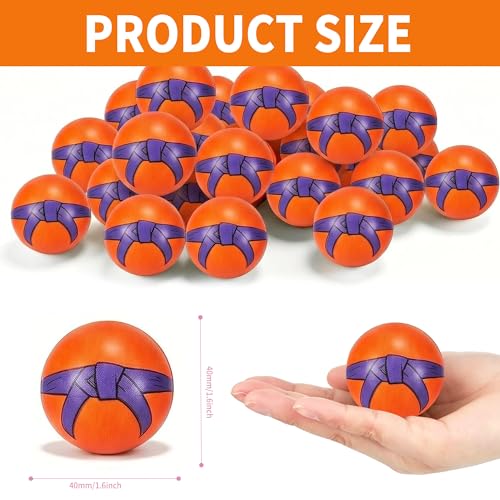 24Pcs Squishy Balls for Dragon Anime Birthday Party Favors Decorations Supplies,Squeeze Toys for Goodie Bags Pinata Stuffers, Party Games, Rewards Carnival Prizes — view 3