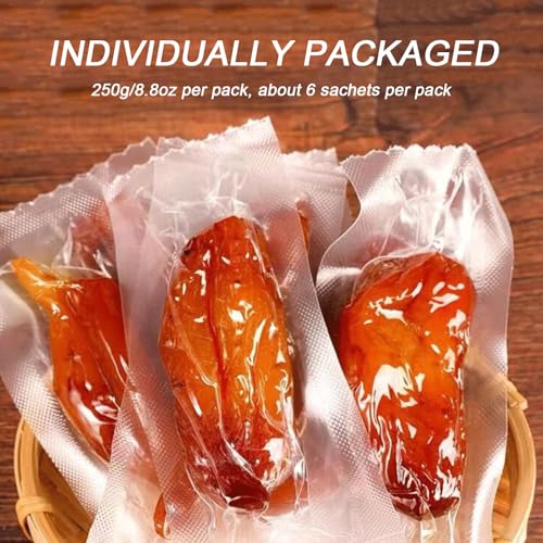 SXETBEAN Dried Sweet Potato, Sweet and Chewy Sweet Potato Snack, No Add Sugar, Individual Package, 250g/8.8oz per Pack (about 6 per pack) (1 Pack)