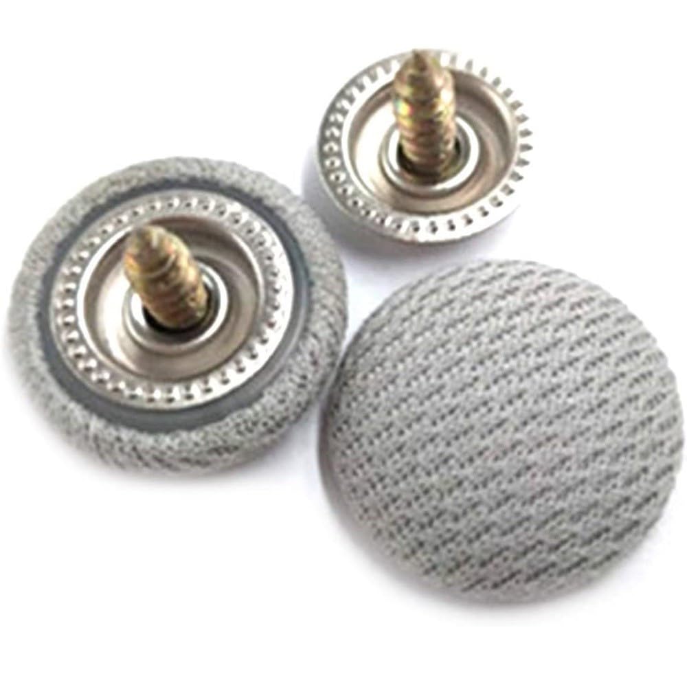Trade Shop - Kit 20pz Vite per Riparazione Tetto Tettuccio Auto Fermo Perni Automatici Nylon