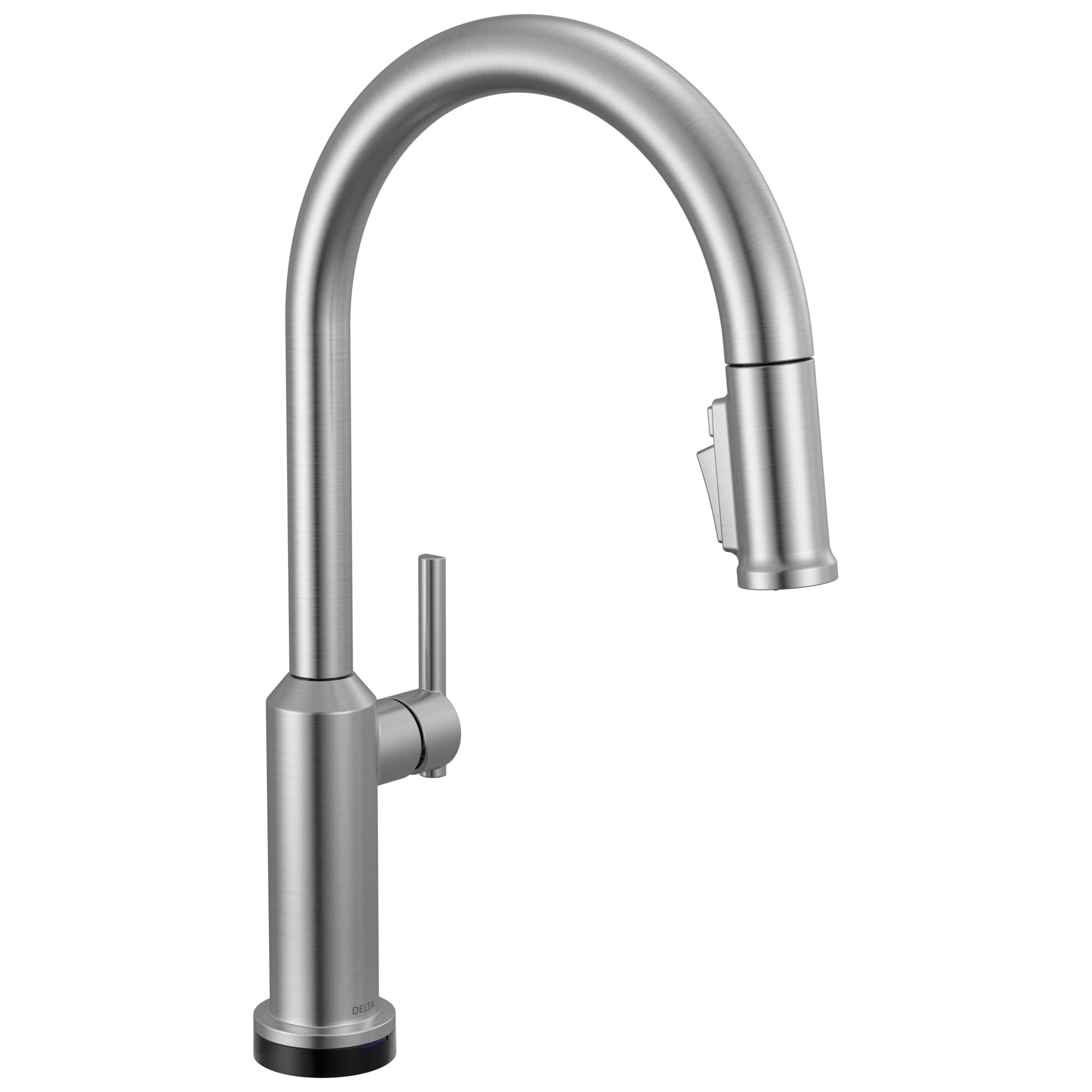 Delta Cordova Touchless Kitchen Faucet with Touch Technology, Brushed Nickel Kitchen Sink Faucet with High Pressure ProClean Spray, Single Hole,