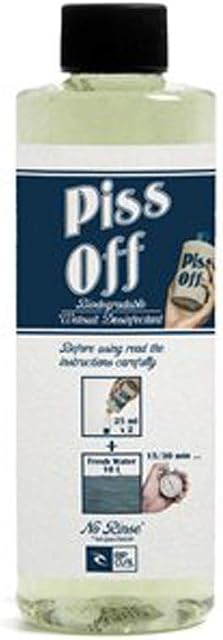 2018 Rip Curl Piss Off Wetsuit Shampoo - Super Fresh & Super Stretch Biodegradable Wet Suit Disinfectant Cleaner, 250ml