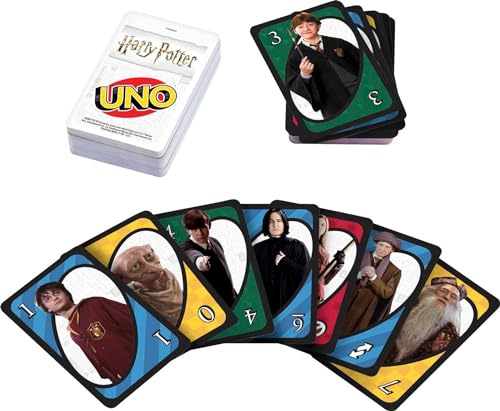 Mattel Games UNO Harry Potter Card Game Tin (Amazon Exclusive)