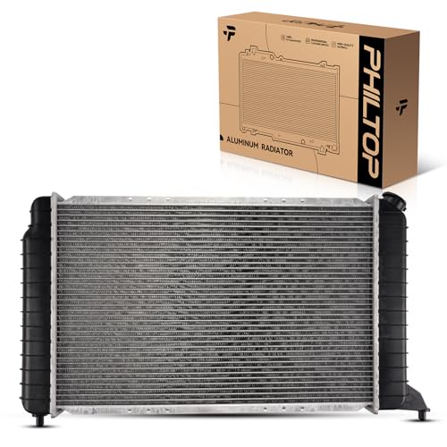 Image of PHILTOP Core Radiator Compatible with 1994-2003 S10 2.2L, 1994-2003 Sonoma 2.2L, 1997-2000 Hombre 2.2L, 1996 Hombre Transmission Oil Cooler Included