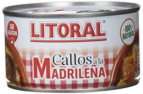 LITORAL Callos Madrileña - Plato Preparado de Callos Madrileña Sin Gluten - 380g