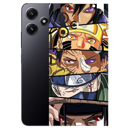 Image of AtOdds - Poco M6 PRO (5G) Mobile Back Skin Sticker - Lamination - Rear Screen Guard Protector Film Wrap (Coverage - Back+Camera+Sides) (Design - Anime 38)