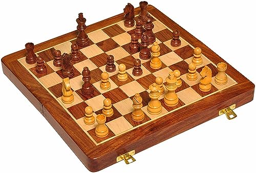 Échiquier pliable en bois fait main Devyom aux finitions premium