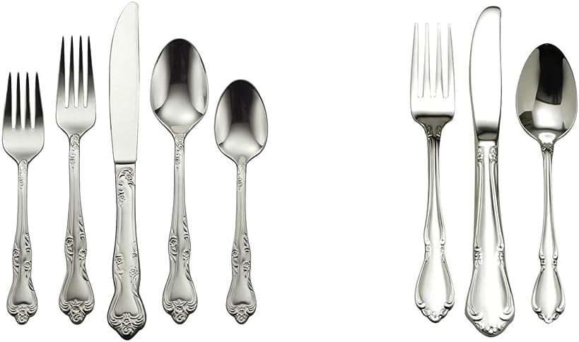 Azalea 45-Piece Flatware Set for 8 & Child Flatware