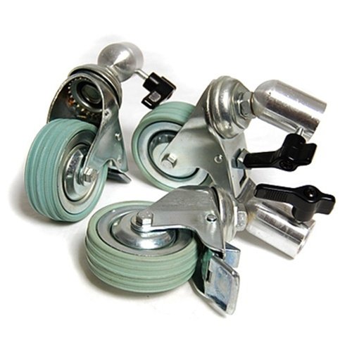 Cowboystudio Three Professional Caster Wheels Set For Light Stands #TOP1